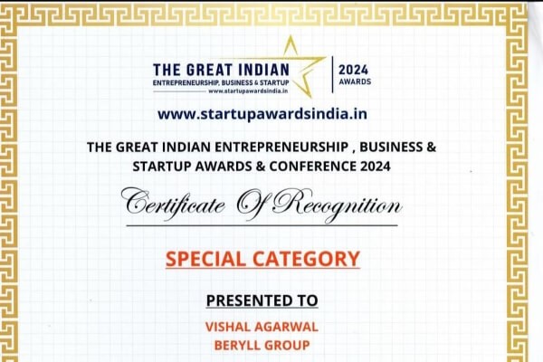 Visionary Entrepreneur of the year 2024